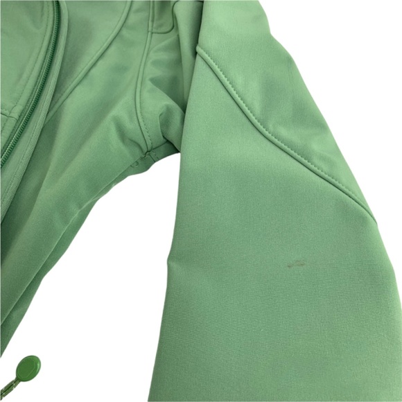 Black Diamond Green Soft Shell Full Zip Jacket - Picture 4 of 7